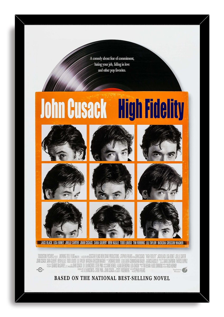 High Fidelity John Cusack Decorative Painting (paper and canvas) art poster printing print