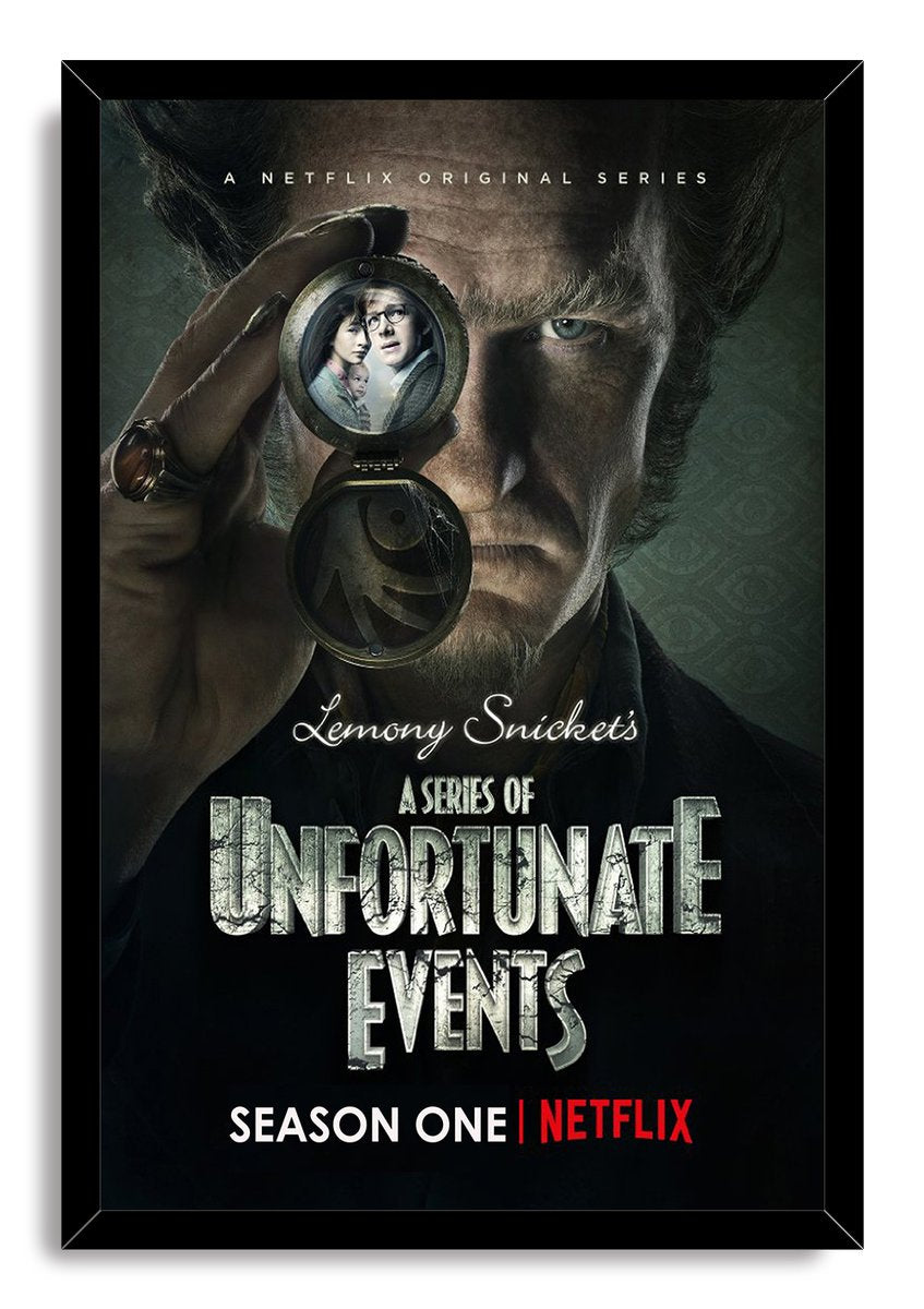 Lemony Snicket's A Series of Unfortunate Events Count Olaf Decorative Painting (paper and canvas) art poster printing print