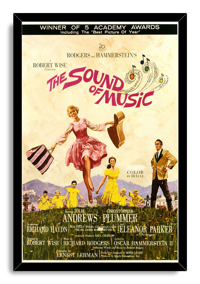 The Sound of Music Movie Poster Decorative Painting (paper and canvas) art poster printing print