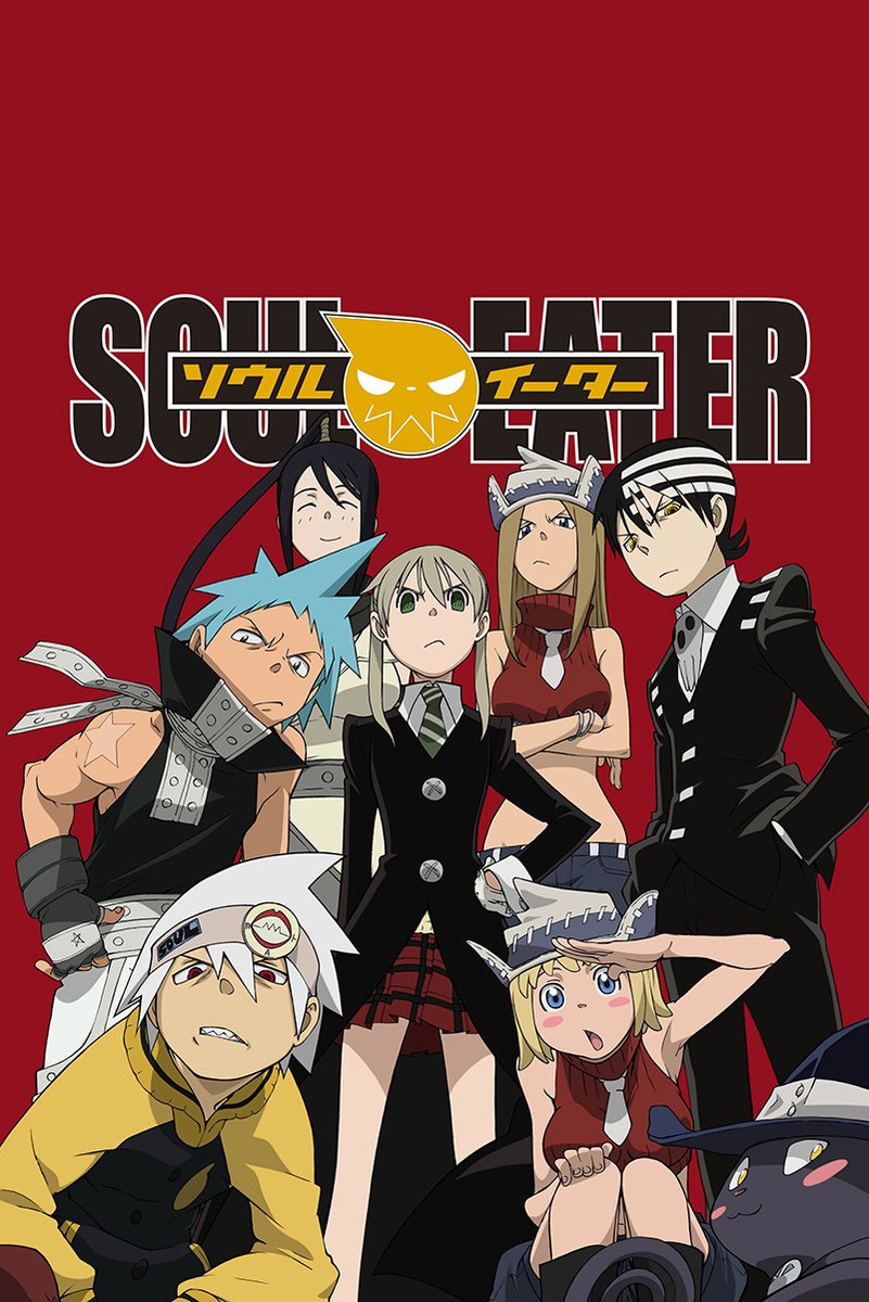 Soul Eater Anime Main Characters Decorative Painting (paper and canvas) art poster printing print