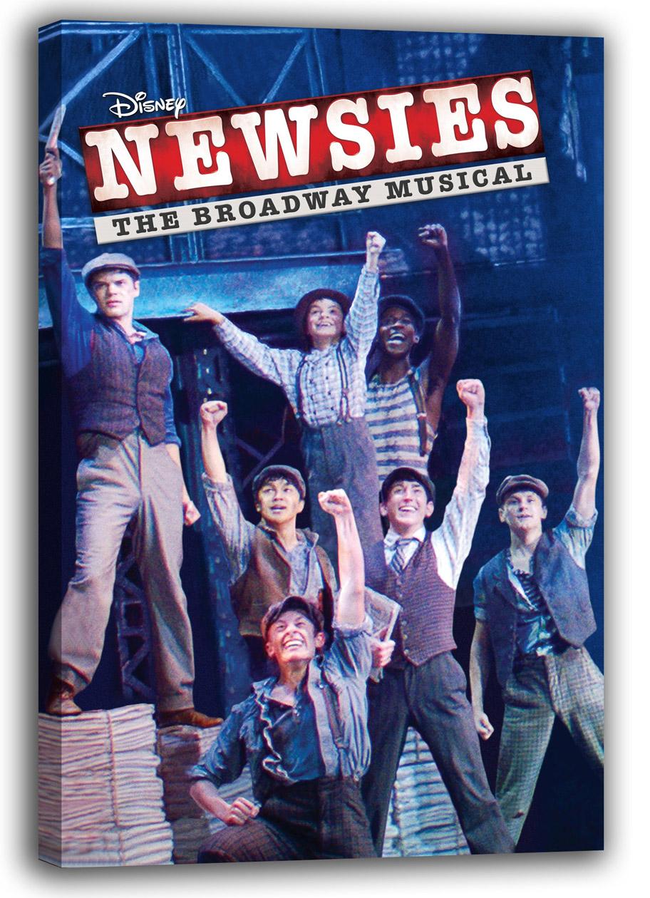 Newsies Posters Broadway Musical Promo (Paper and Canvas) Art Poster Printing Print