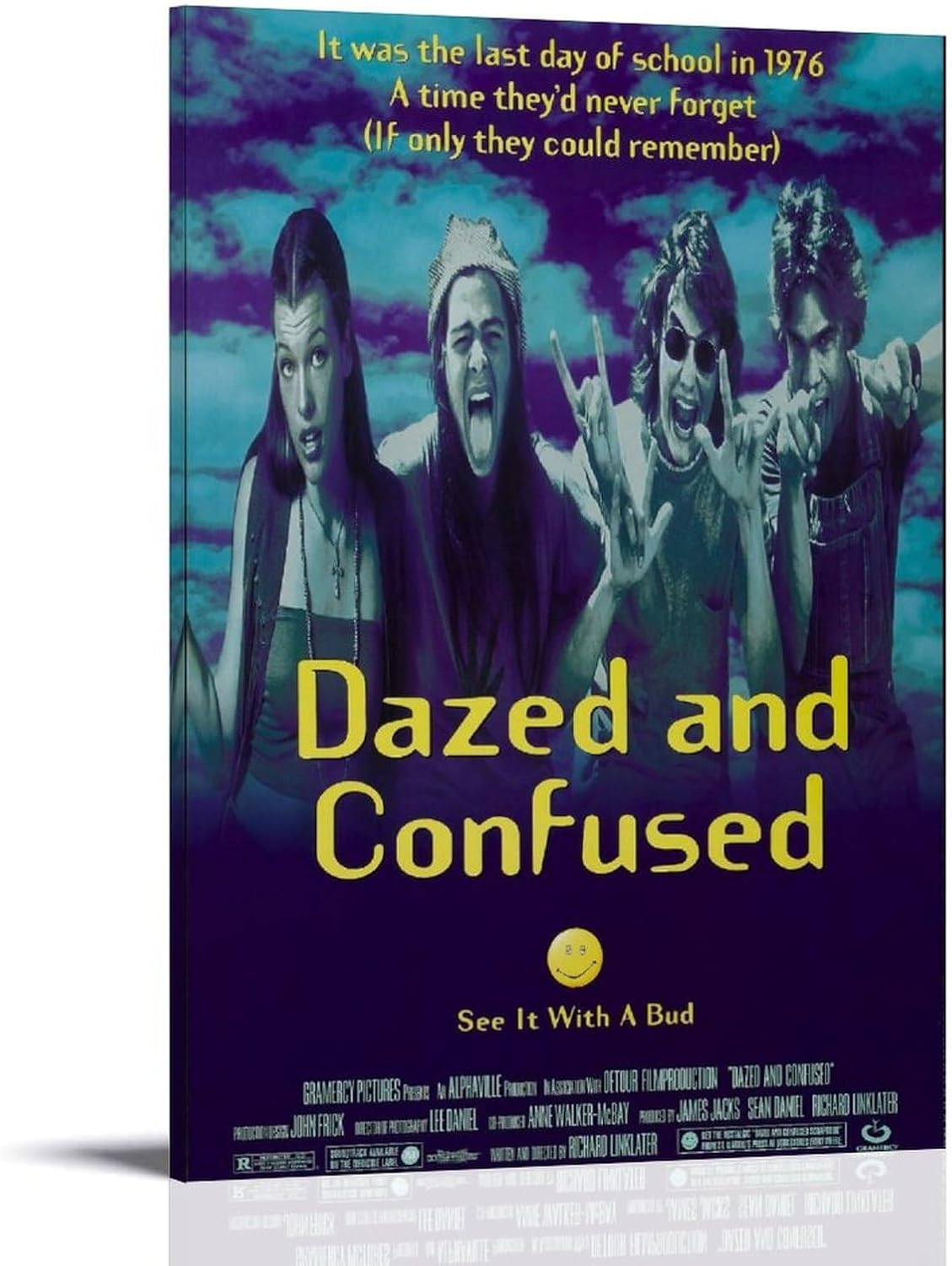 Dazed And Confused Movie Poster for Bedroom Aestheti (Paper and Canvas) Art Poster Printing Print