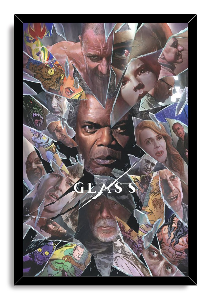 Glass Movie Trilogy Characters Comic Art Decorative Painting (paper and canvas) art poster printing print