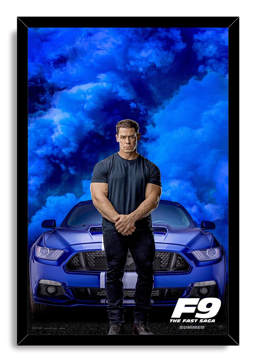 John Cena F9 Movie Decorative Painting (paper and canvas) art poster printing print