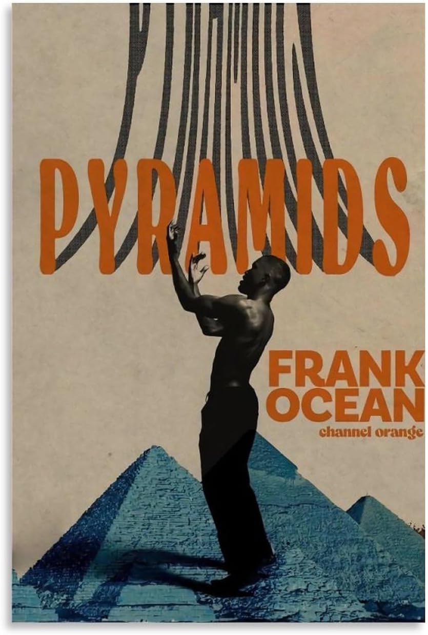 Frank Ocean Poster Pyramids Music for Room (Paper and Canvas) Art Poster Printing Print