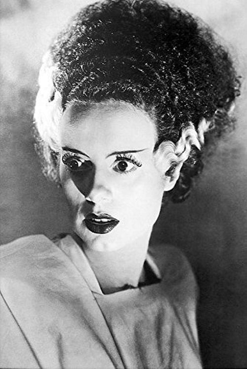 Licensed Bride of Frankenste 1935 Movie Elsa Lanchester (Paper and Canvas) Art Poster Printing Print