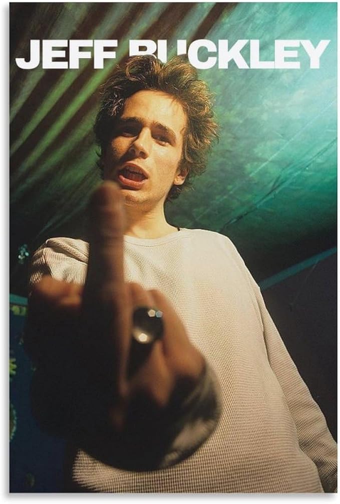 Jeff Buckley Poster Bedroom Living Room Decor (Paper and Canvas) Art Poster Printing Print