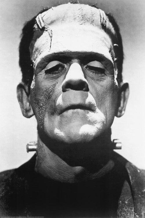 Frankenstein Boris Karloff Movie Poster Print B004008U2Q