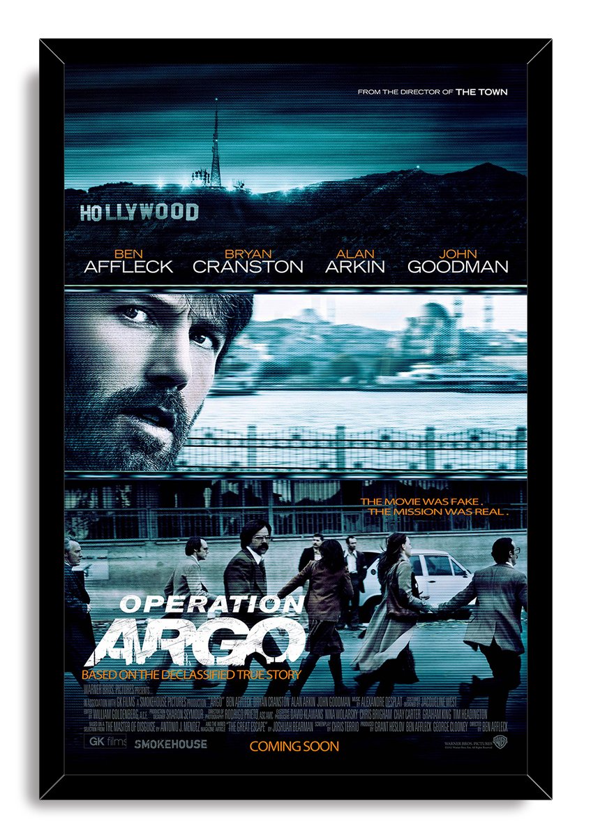 Argo Movie Decorative Painting (paper and canvas) art poster printing print