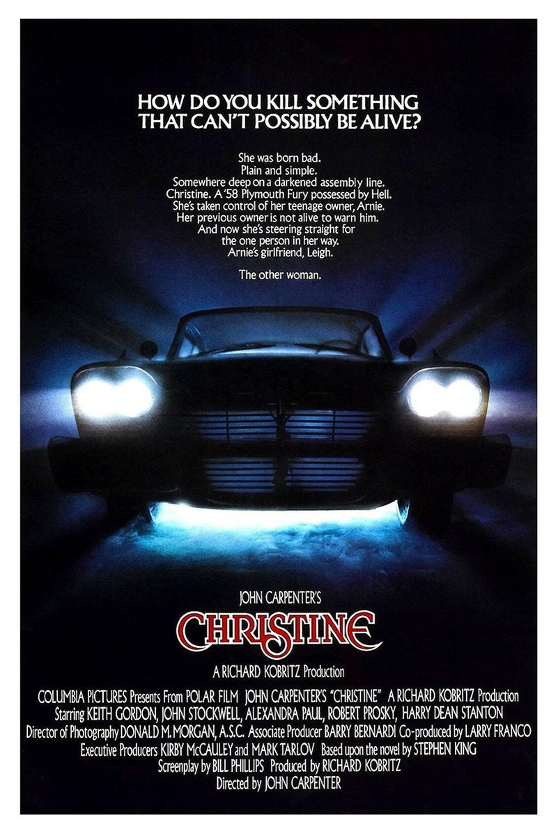 Christine (1983) Movie Poster Decorative Painting (paper and canvas) art poster printing print