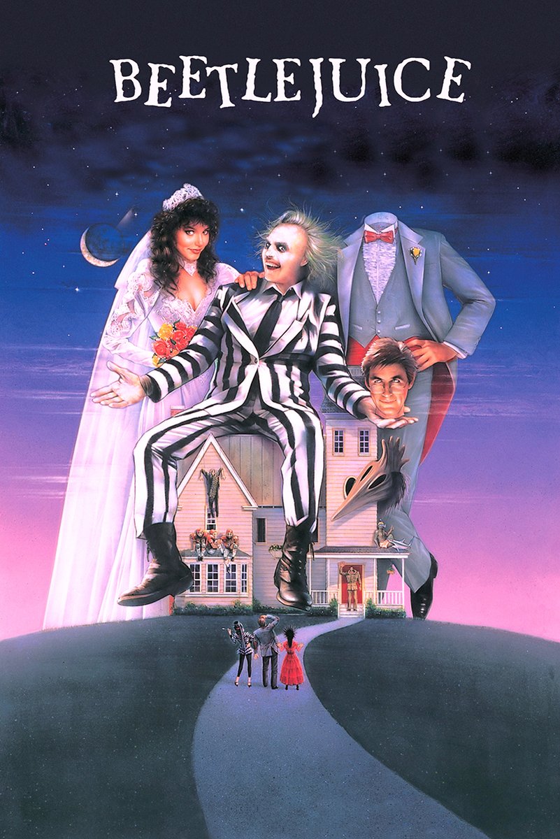 Beetlejuice Movie Poster Decorative Painting (paper and canvas) art poster printing print