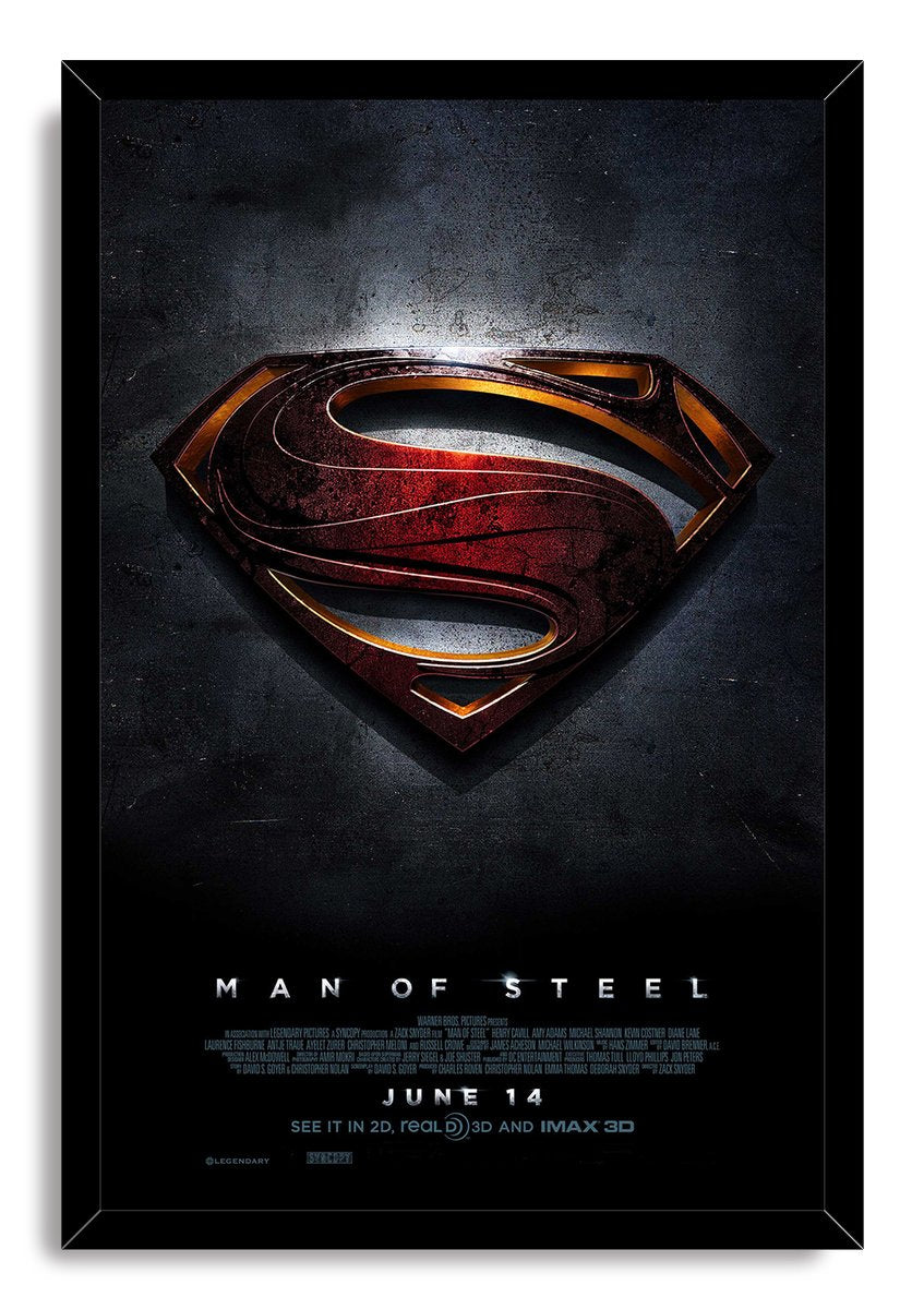 Man of Steel Decorative Painting (paper and canvas) art poster printing print
