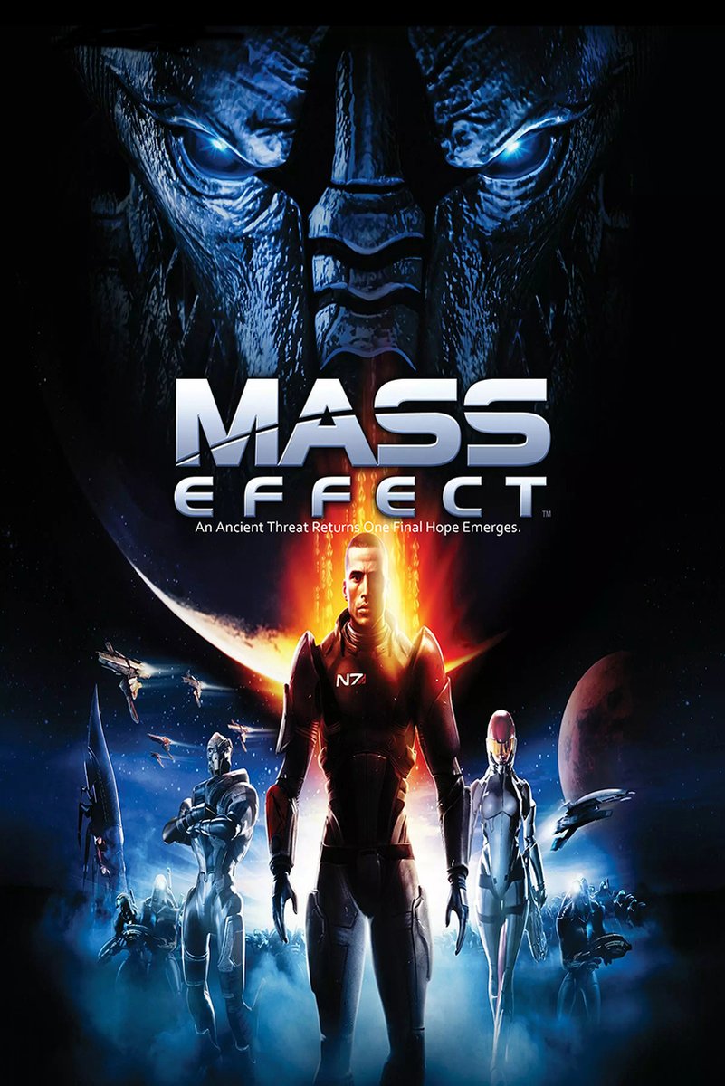 Mass Effect Sci-Fi Game Decorative Painting (paper and canvas) art poster printing print