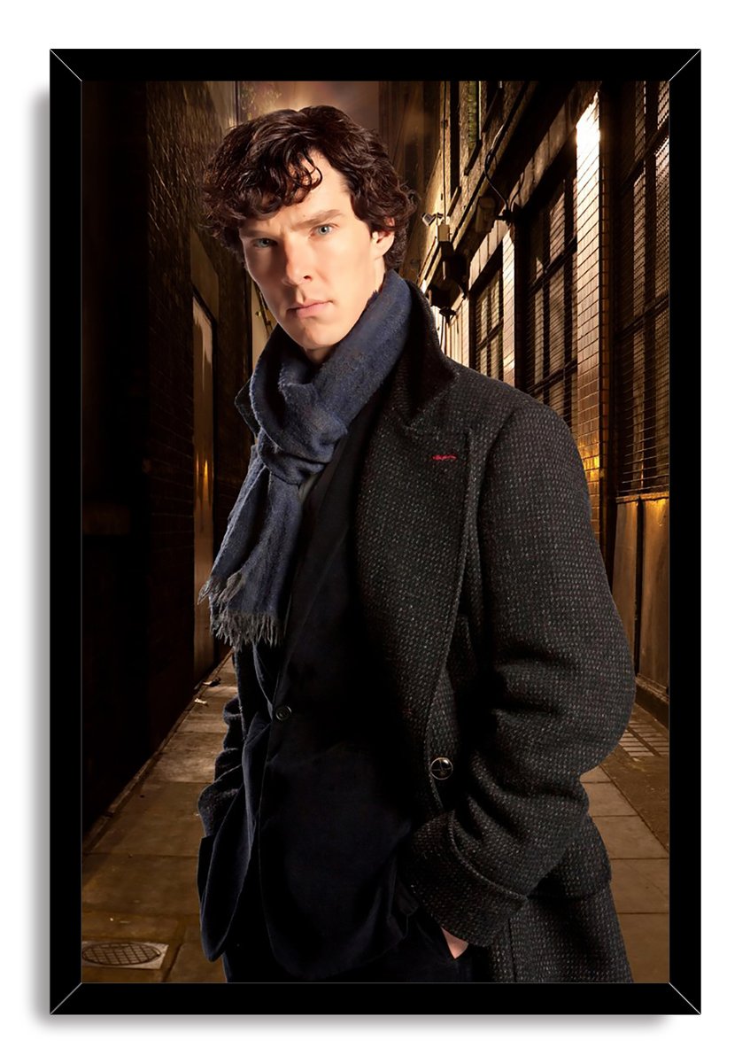 Sherlock Holmes Decorative Painting (paper and canvas) art poster printing print