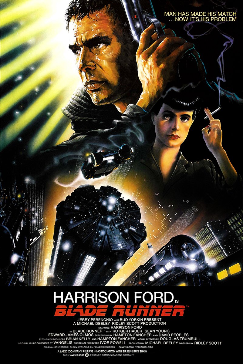 Blade Runner Movie Decorative Painting (paper and canvas) art poster printing print