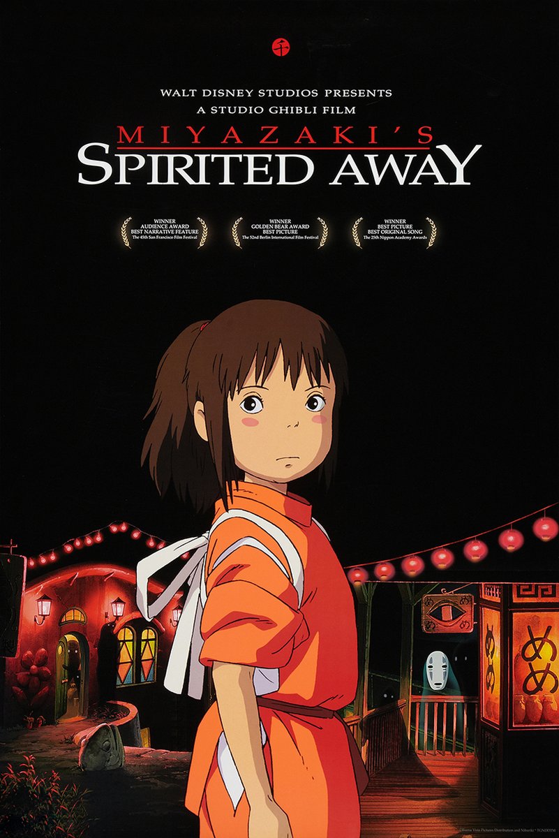 Spirited Away Chihiro Decorative Painting (paper and canvas) art poster printing print
