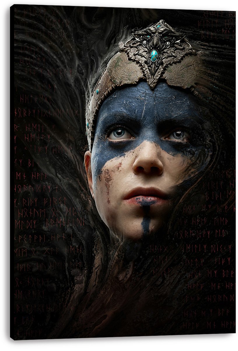 Senua Hellblade Decorative Painting (paper and canvas) art poster printing print