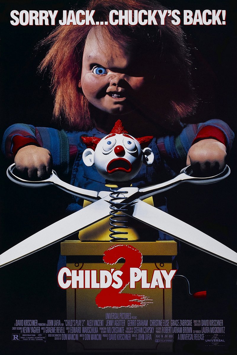Chucky Child's Play 2 Decorative Painting (paper and canvas) art poster printing print