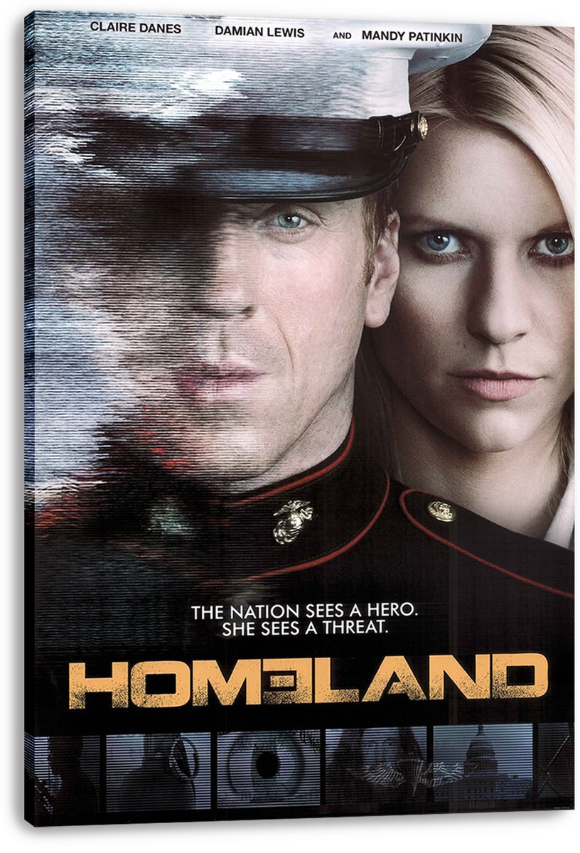 Homeland TV Series Decorative Painting (paper and canvas) art poster printing print