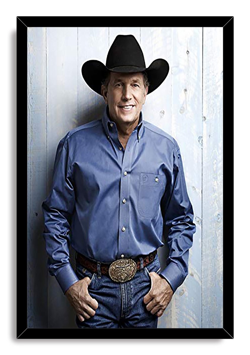 George Strait Decorative Painting (paper and canvas) art poster printing print