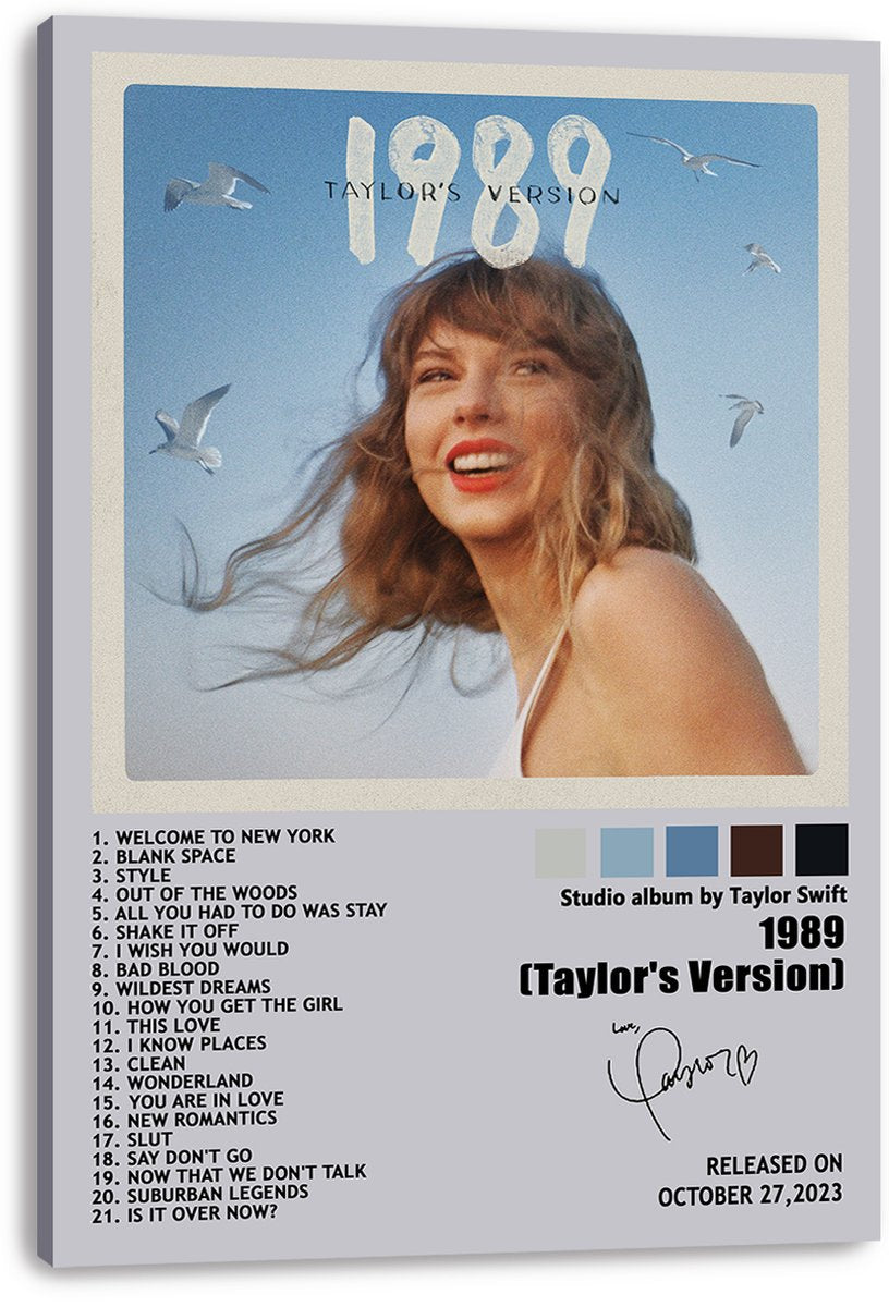 Taylor Swift 1989 (Taylor's Version) Decorative Painting (paper and canvas) art poster printing print