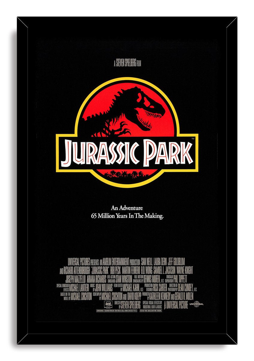 Jurassic Park Movie Decorative Painting (paper and canvas) art poster printing print