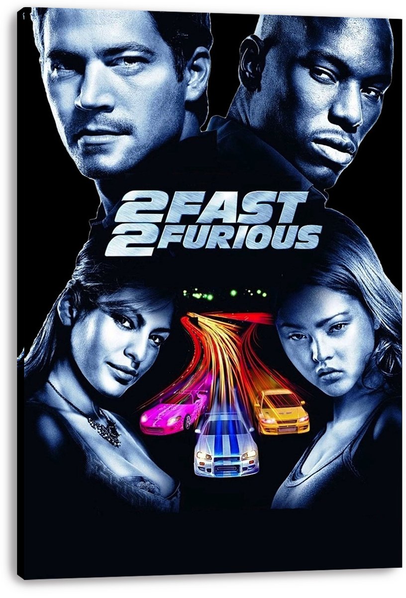 2 Fast 2 Furious Movie Poster Decorative Painting (paper and canvas) art poster printing print