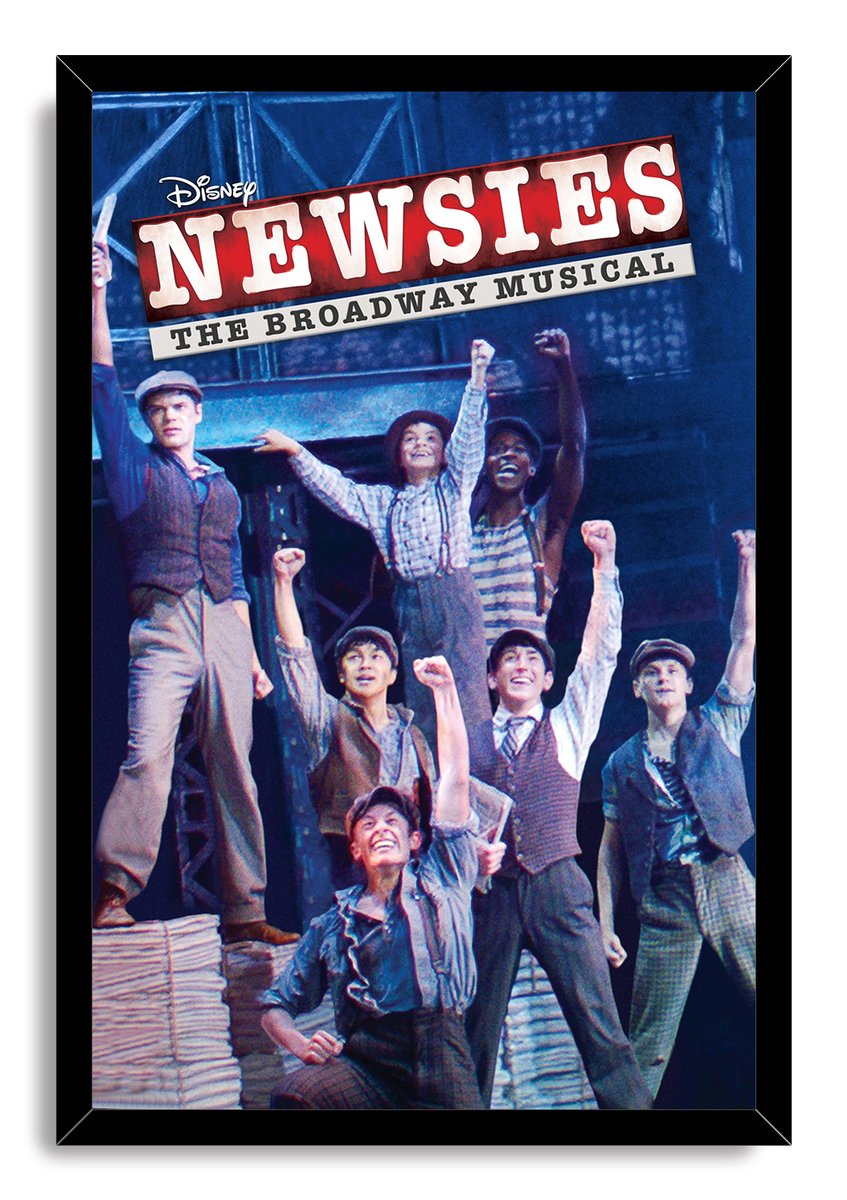 Newsies The Broadway Musical Decorative Painting (paper and canvas) art poster printing print
