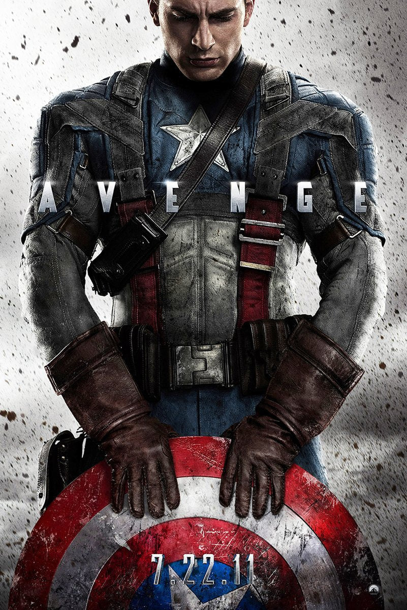 Captain America Movie Poster Decorative Painting (paper and canvas) art poster printing print