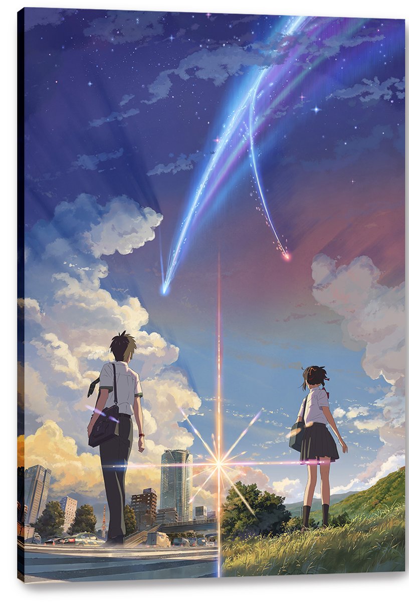 Your Name Anime Movie Decorative Painting (paper and canvas) art poster printing print