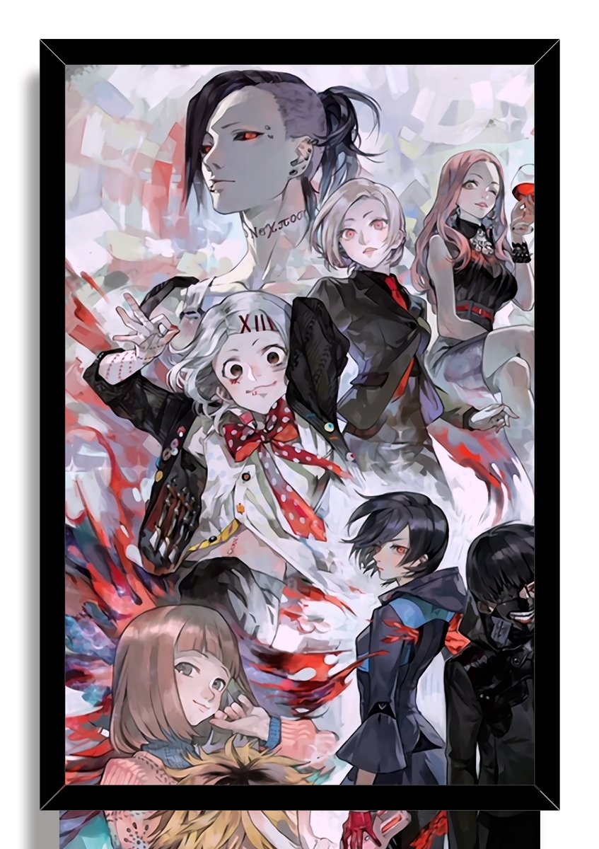 Tokyo Ghoul Iconic Characters Decorative Painting (paper and canvas) art poster printing print
