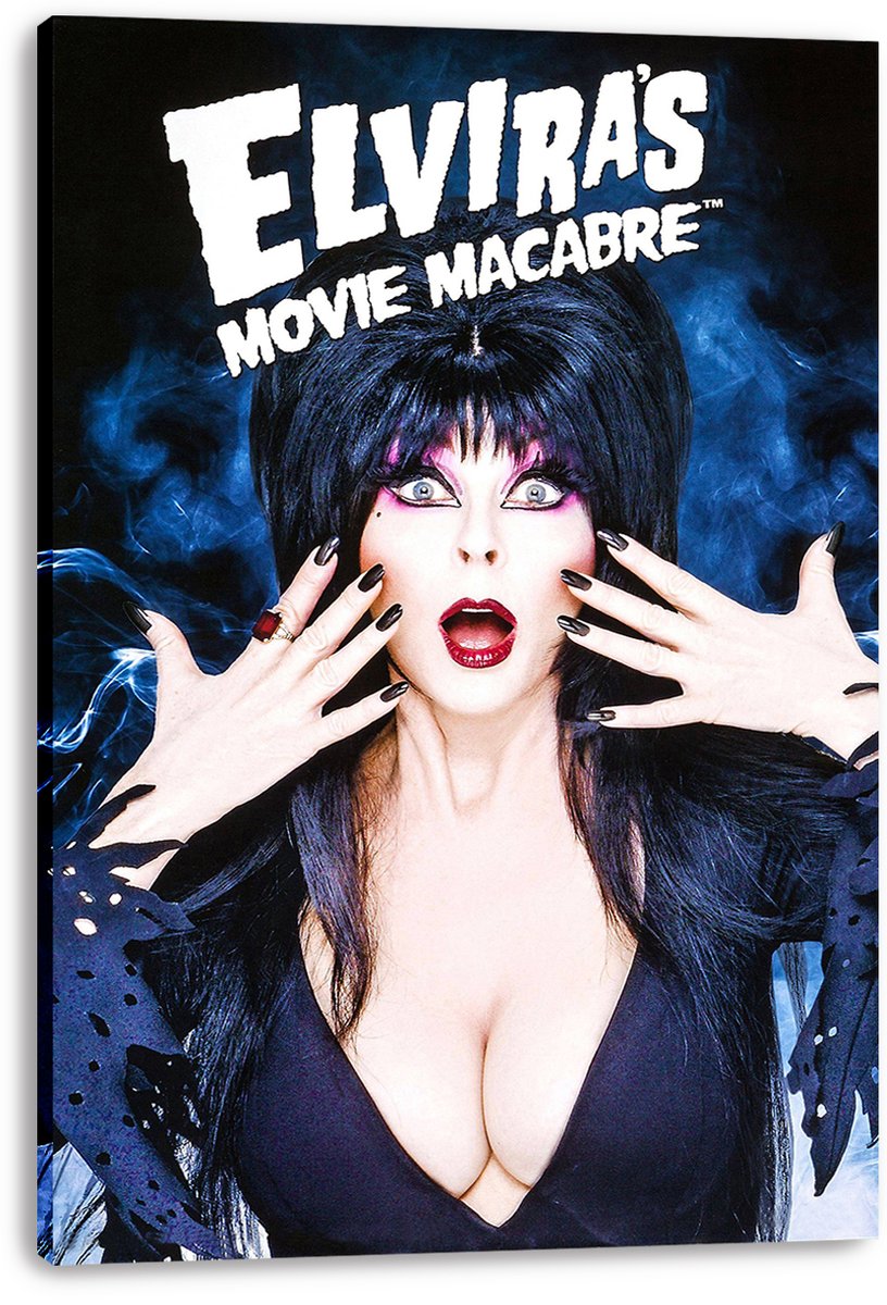 Elvira's Movie Macabre Decorative Painting (paper and canvas) art poster printing print