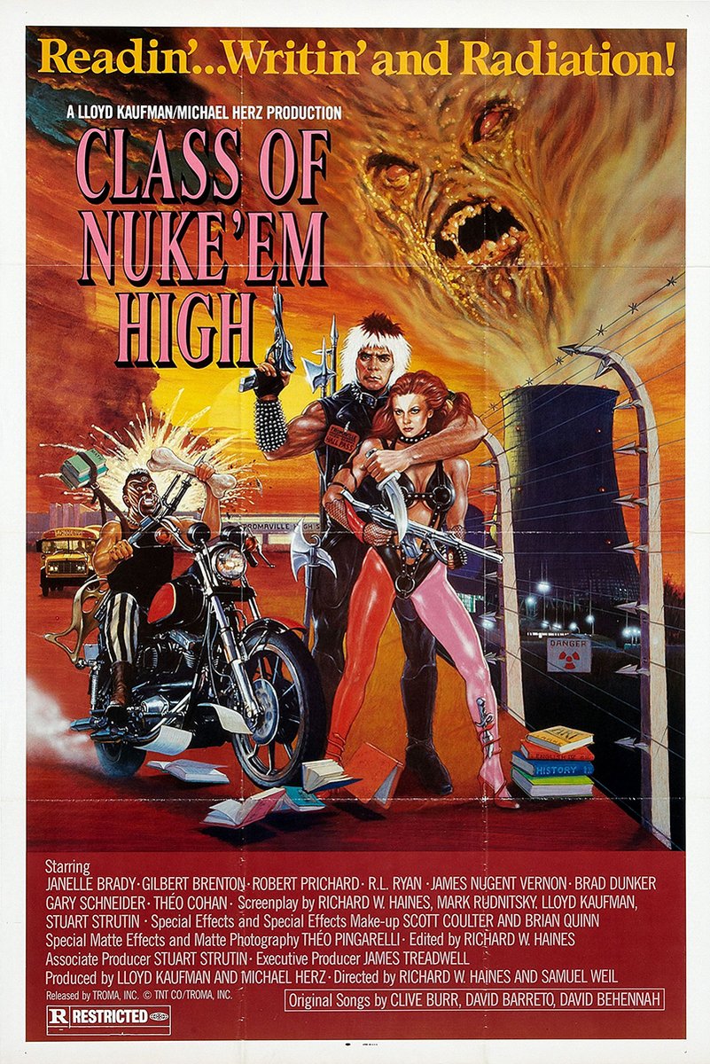 Class of Nuke 'Em High Decorative Painting (paper and canvas) art poster printing print