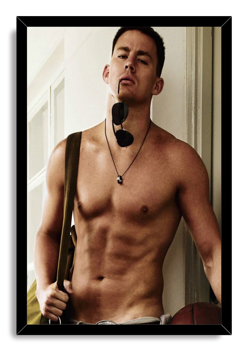 Channing Tatum Decorative Painting (paper and canvas) art poster printing print