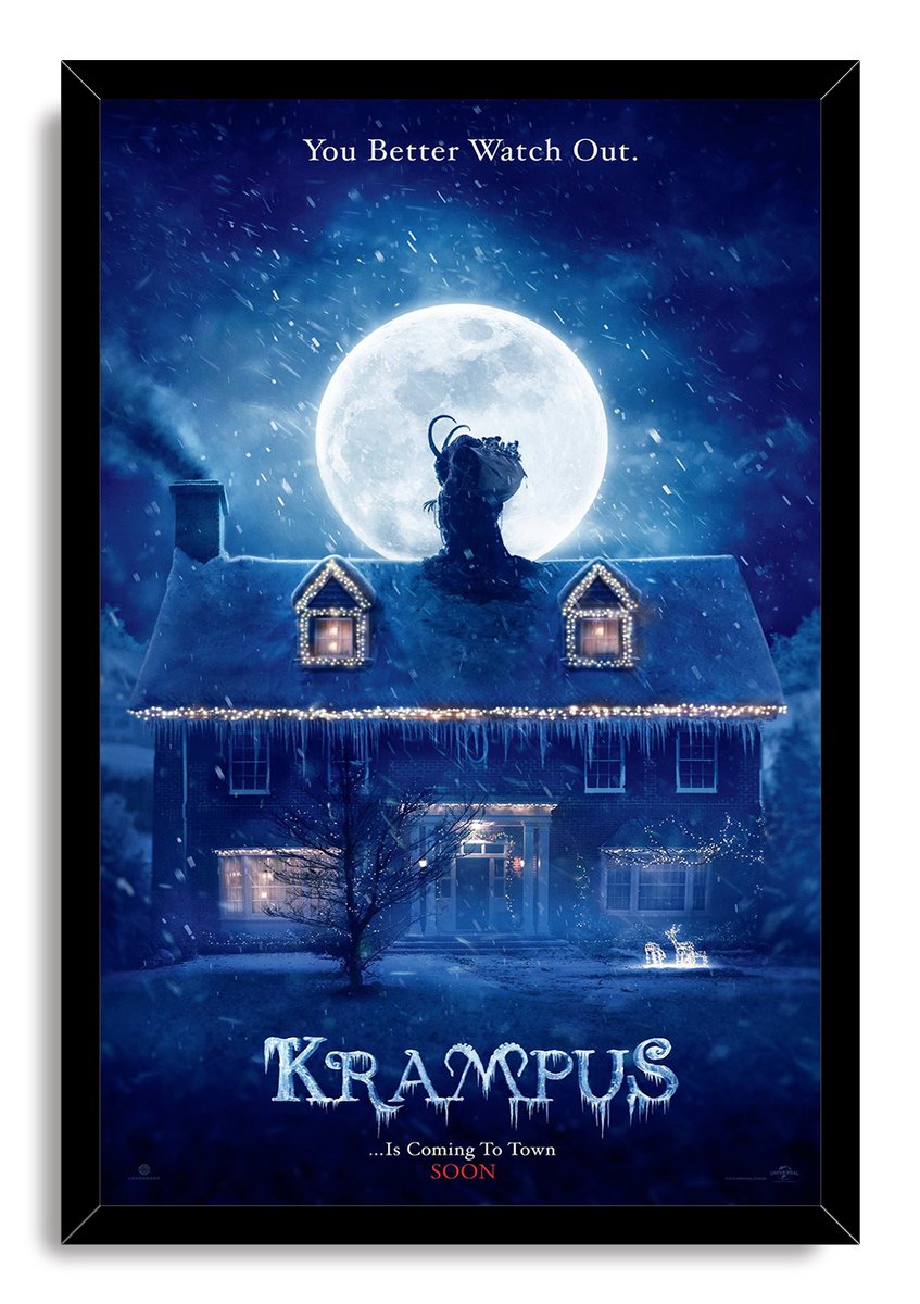 Krampus Decorative Painting (paper and canvas) art poster printing print