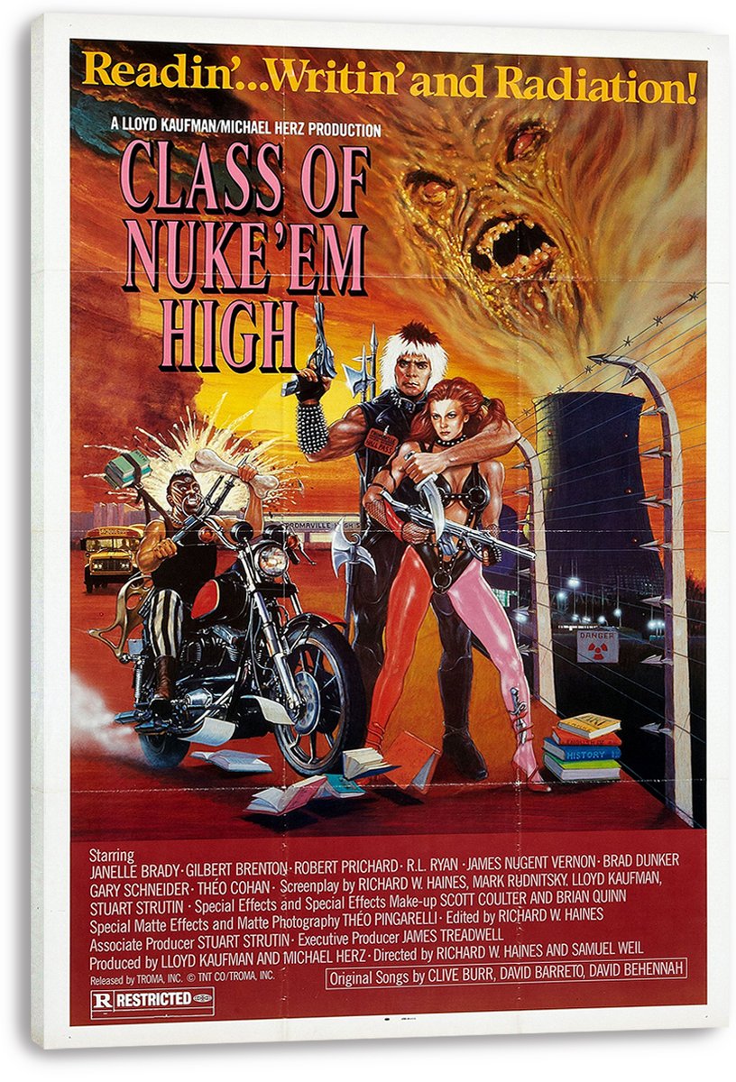 Class of Nuke 'Em High Decorative Painting (paper and canvas) art poster printing print