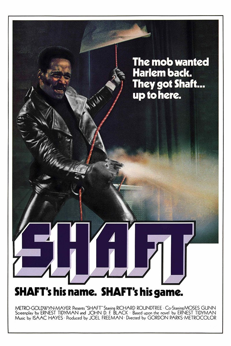 Shaft Movie Decorative Painting (paper and canvas) art poster printing print