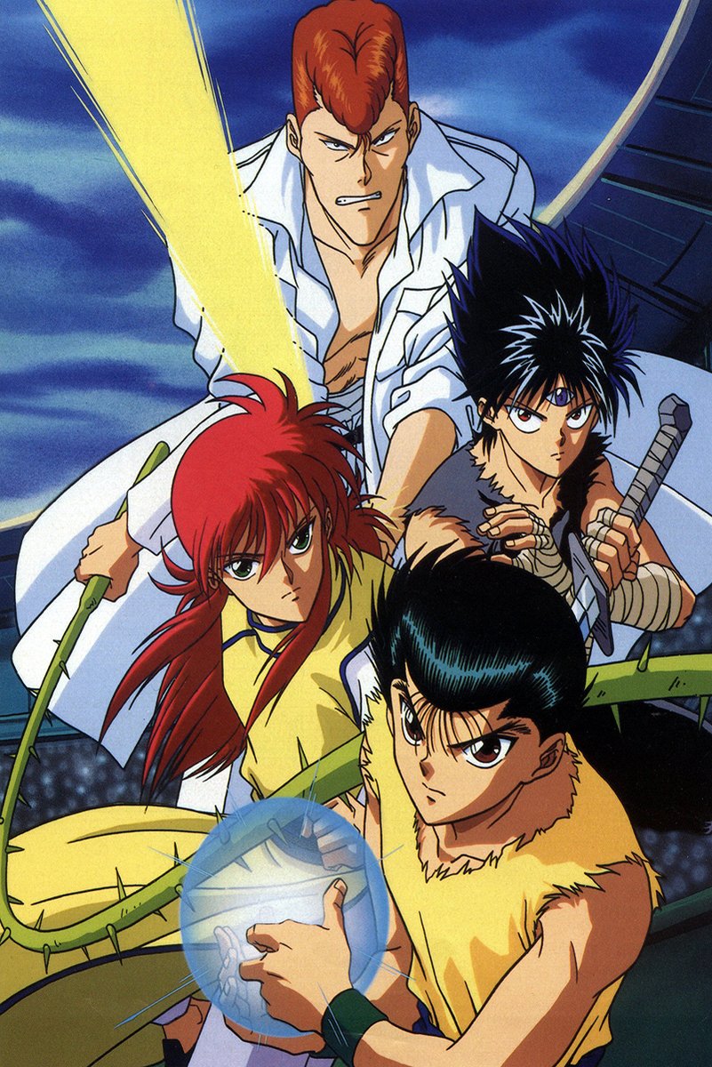 Yu Yu Hakusho Main Cast Decorative Painting (paper and canvas) art poster printing print