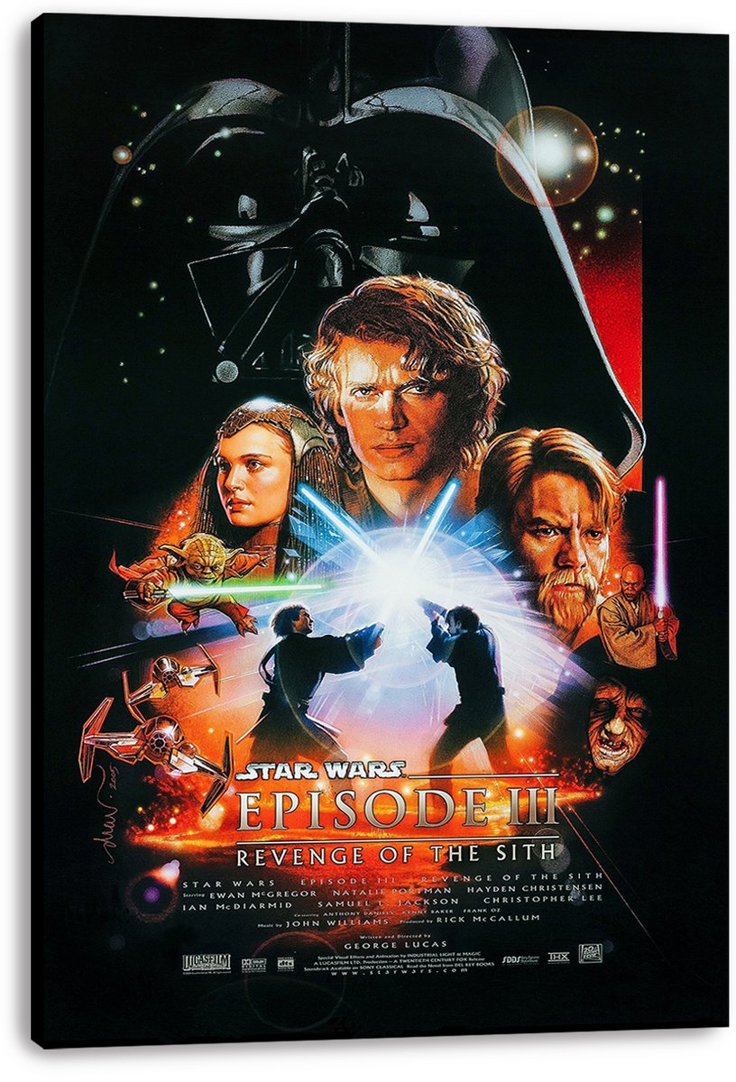 Star Wars Episode III: Revenge of the Sith Decorative Painting (paper and canvas) art poster printing print