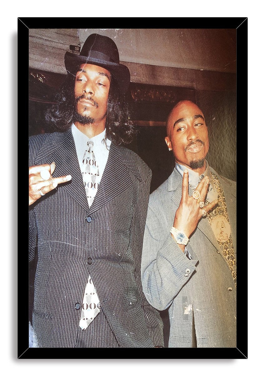Snoop Dogg and Tupac Shakur Decorative Painting (paper and canvas) art poster printing print