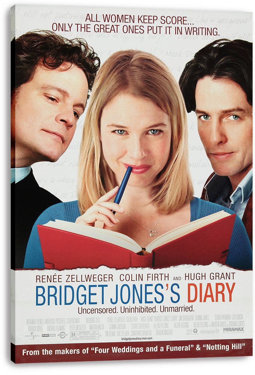 Bridget Jones's Diary Decorative Painting (paper and canvas) art poster printing print