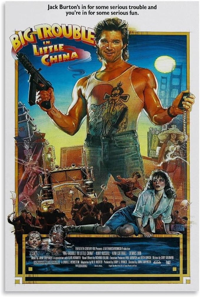 Big Trouble In Little China Vintage Posters(Paper and Canvas)Art Poster Printing Print