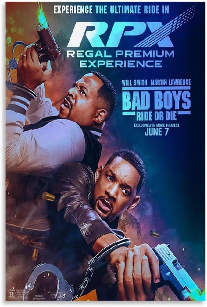 Bad Boys Ride Or Die Movie Posters (Paper and Canvas) Art Poster Printing Pri