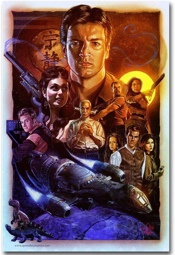 Firefly Classic TV Series Poster (Paper and Canvas) Art Poster Printing Print