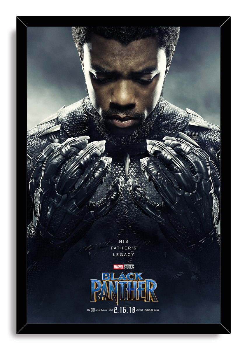 Black Panther Decorative Painting (paper and canvas) art poster printing print