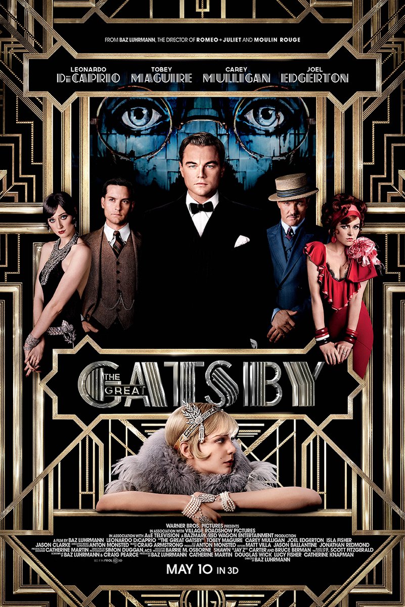 The Great Gatsby Movie Decorative Painting (paper and canvas) art poster printing print