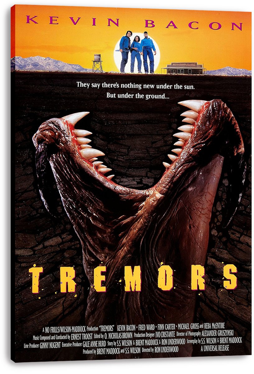 Tremors Movie Decorative Painting (paper and canvas) art poster printing print