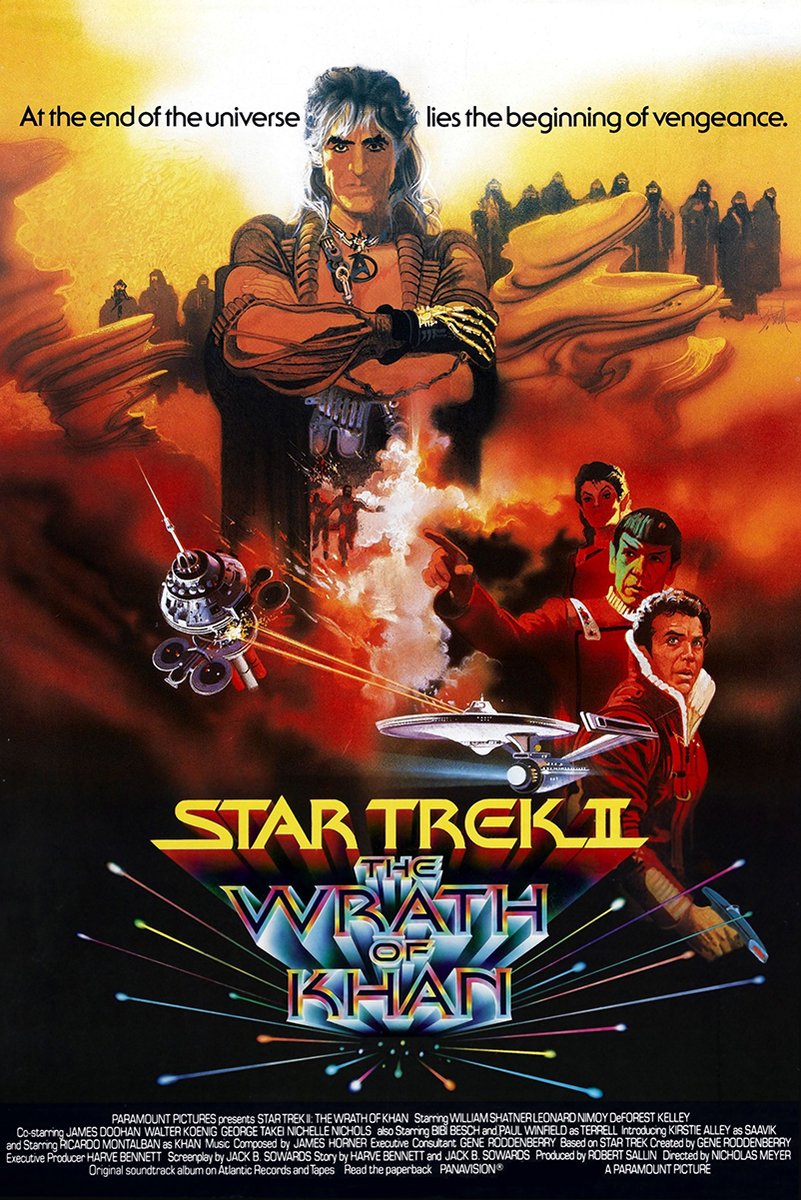 Star Trek II The Wrath of Khan Decorative Painting (paper and canvas) art poster printing print