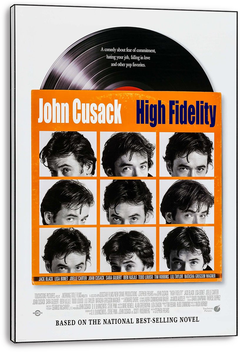 High Fidelity John Cusack Decorative Painting (paper and canvas) art poster printing print