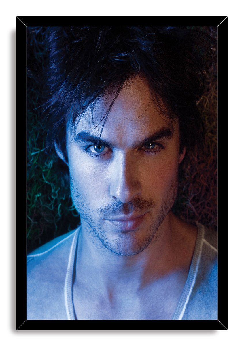 Ian Somerhalder Decorative Painting (paper and canvas) art poster printing print
